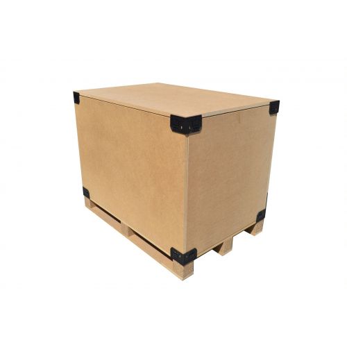 Caja automontable madera